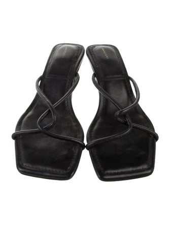 Anine Bing Leather Slides