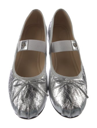 Anine Bing Leather Mary Jane Flats