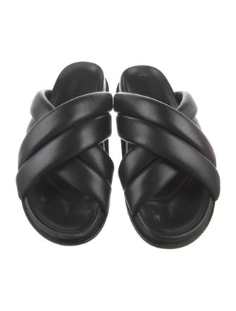 Anine Bing Leather Slides