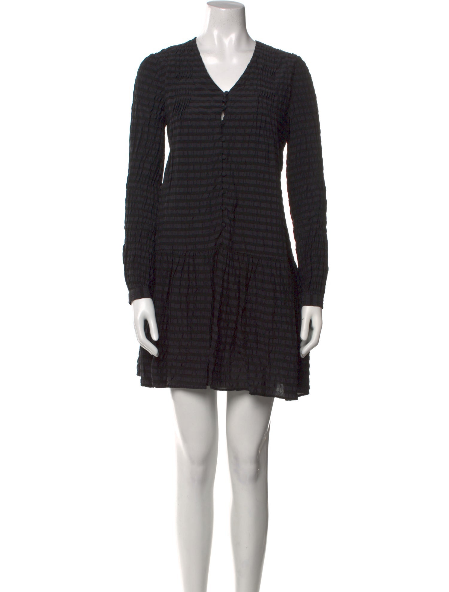 Anine Bing Silk Mini Dress