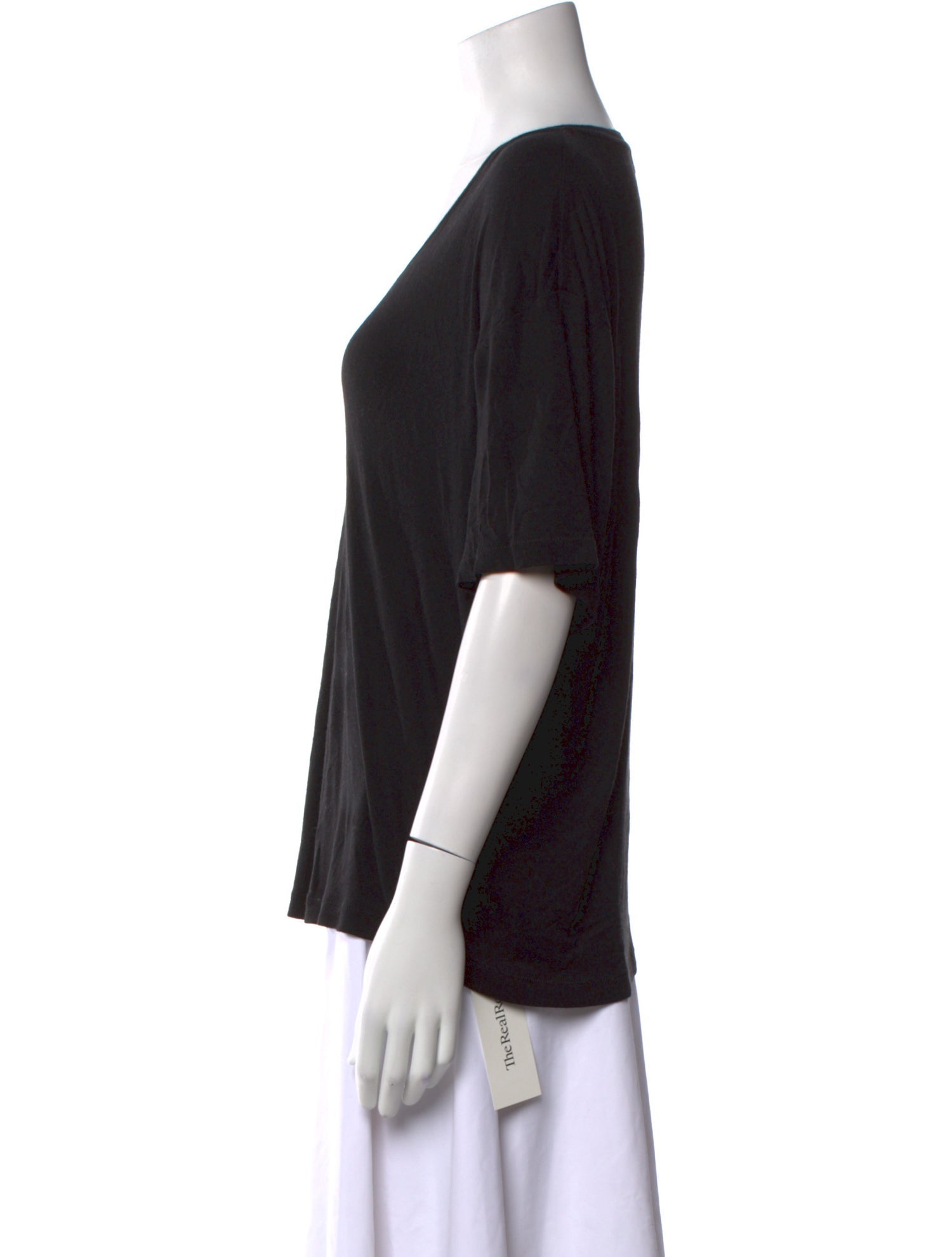 Anine Bing V-Neck Short Sleeve T-Shirt