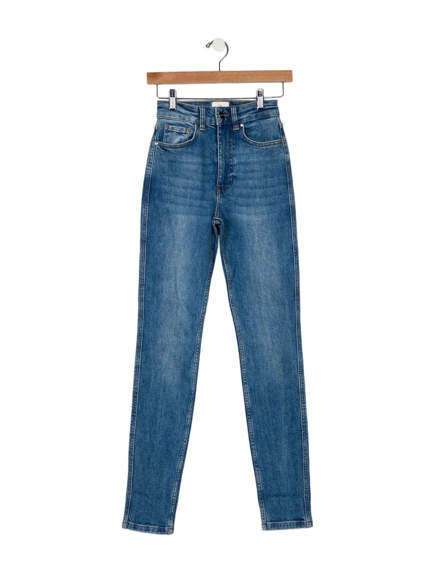 Anine Bing Mid-Rise Skinny Leg Jeans w/ Tags