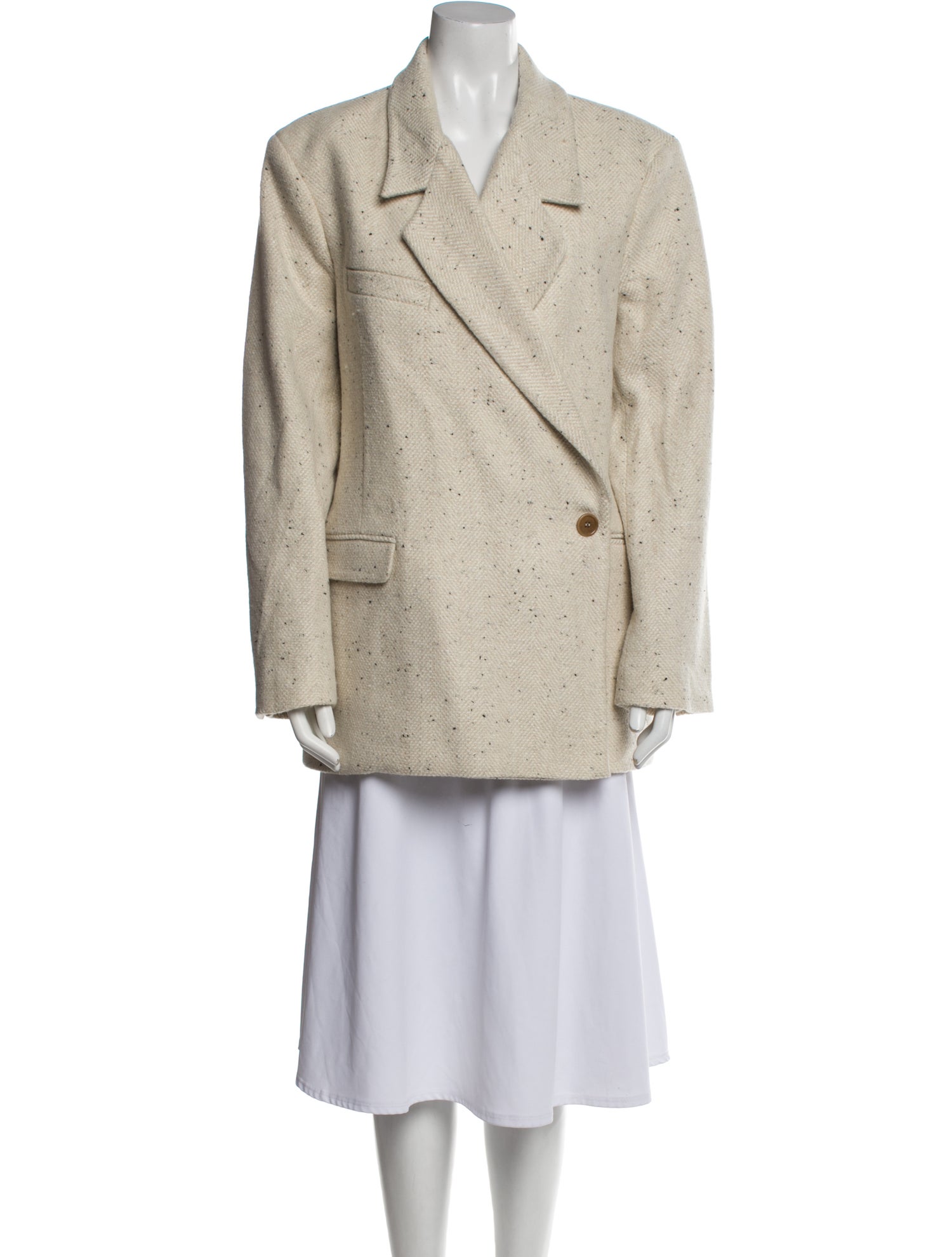 Anine Bing Virgin Wool Peacoat