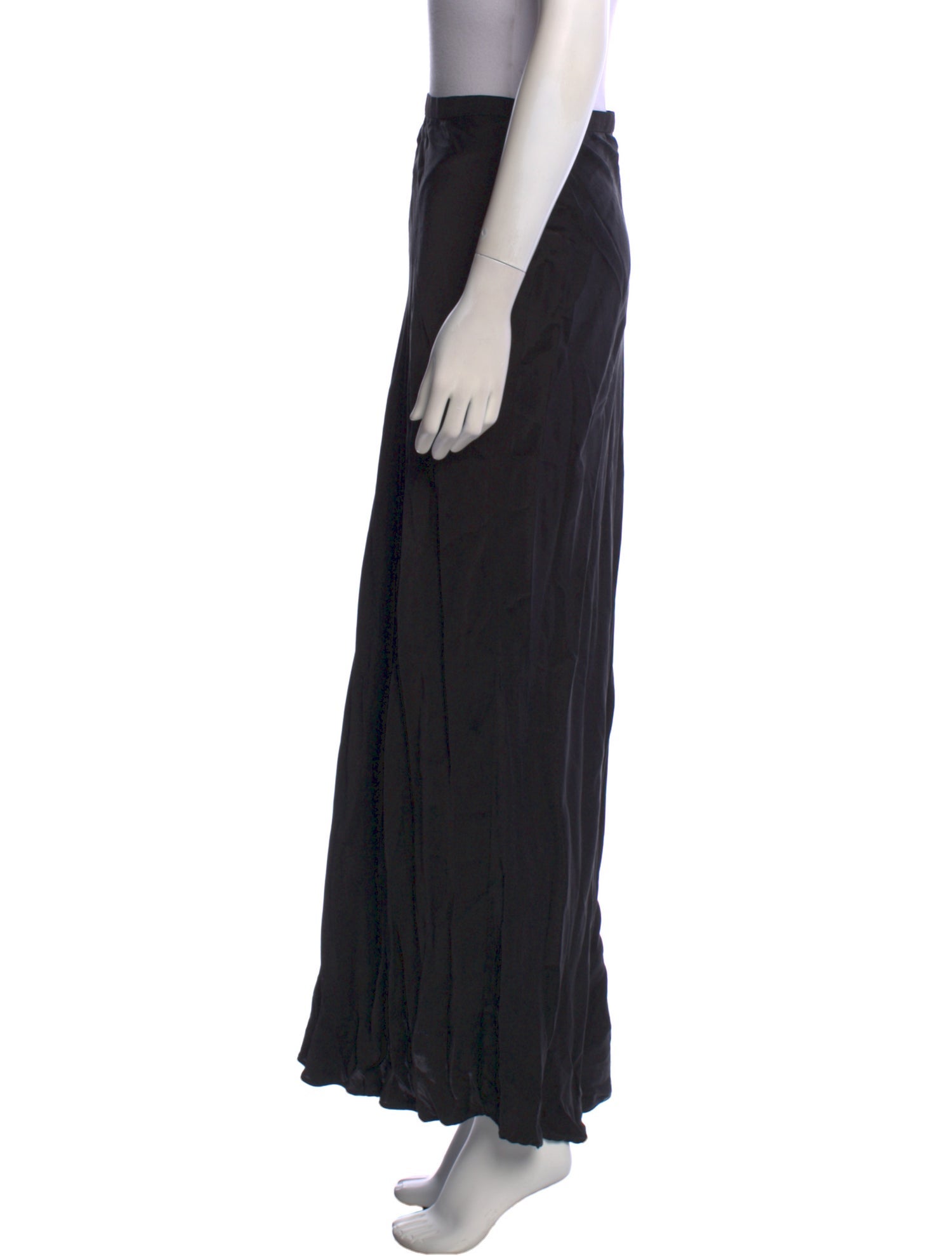 Anine Bing Silk Long Skirt