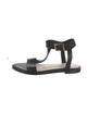 Anine Bing Leather T-Strap Sandals