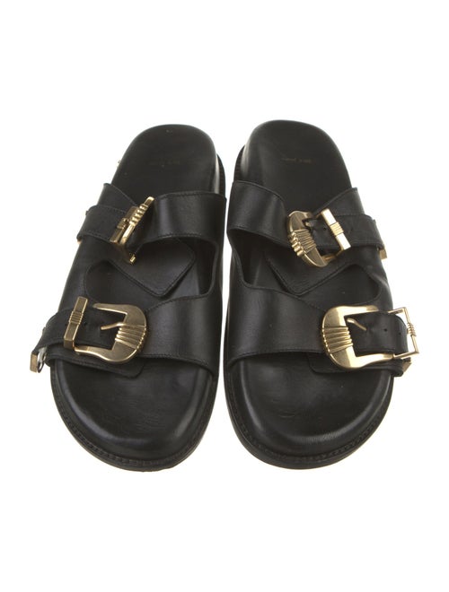 Anine Bing Leather Slides