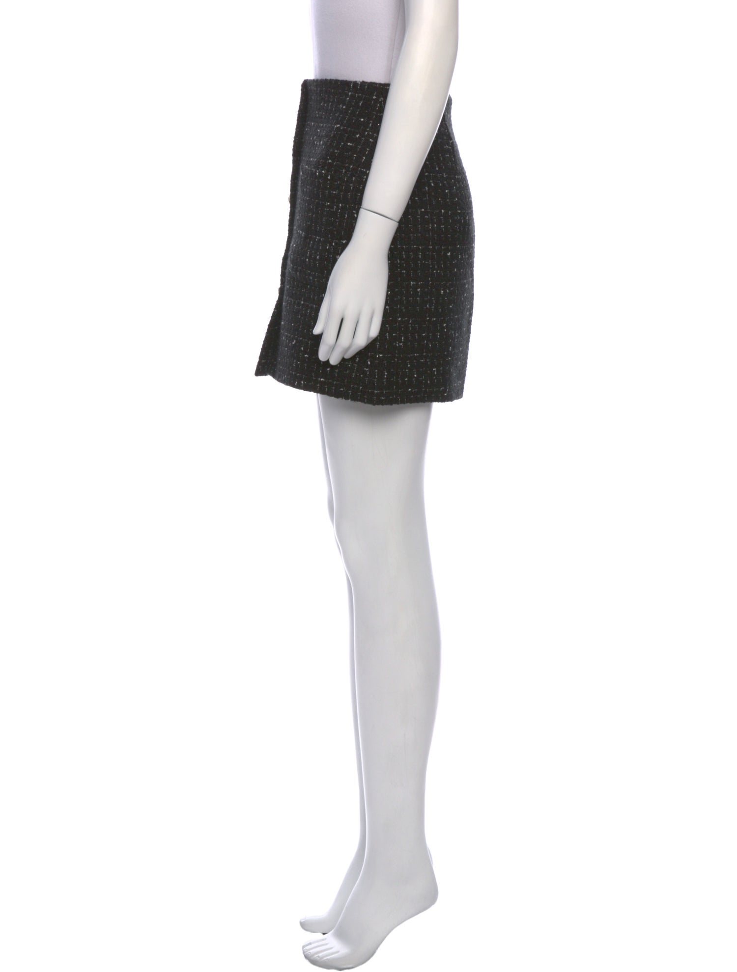 Anine Bing Wool Mini Skirt