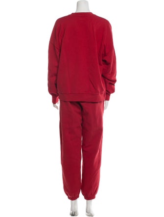 Anine Bing Embroidered Accent Tracksuit