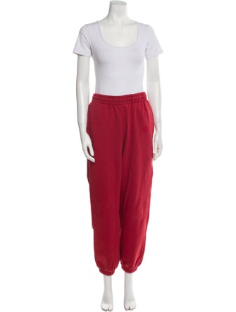 Anine Bing Embroidered Accent Tracksuit