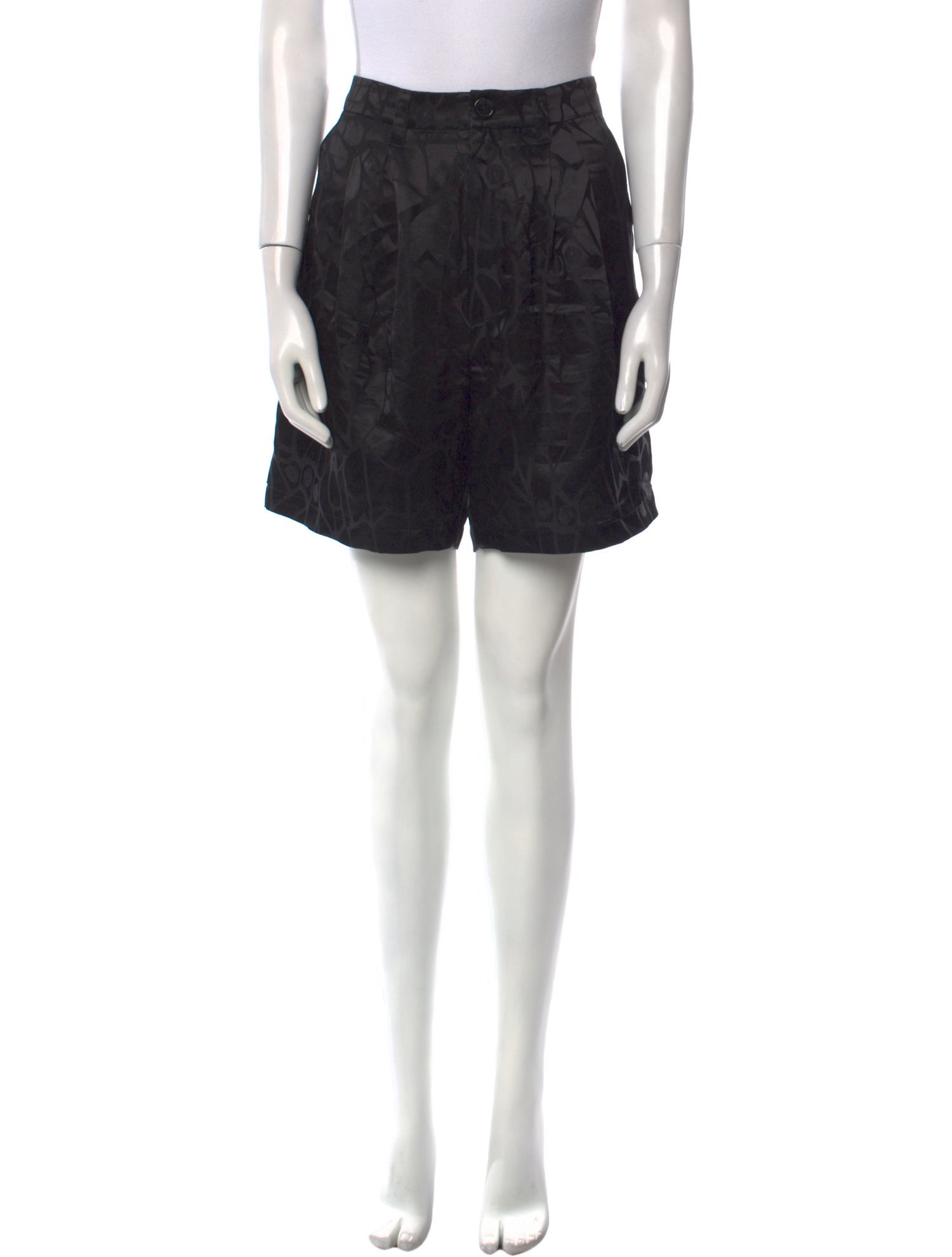 Anine Bing Silk Mini Skirt