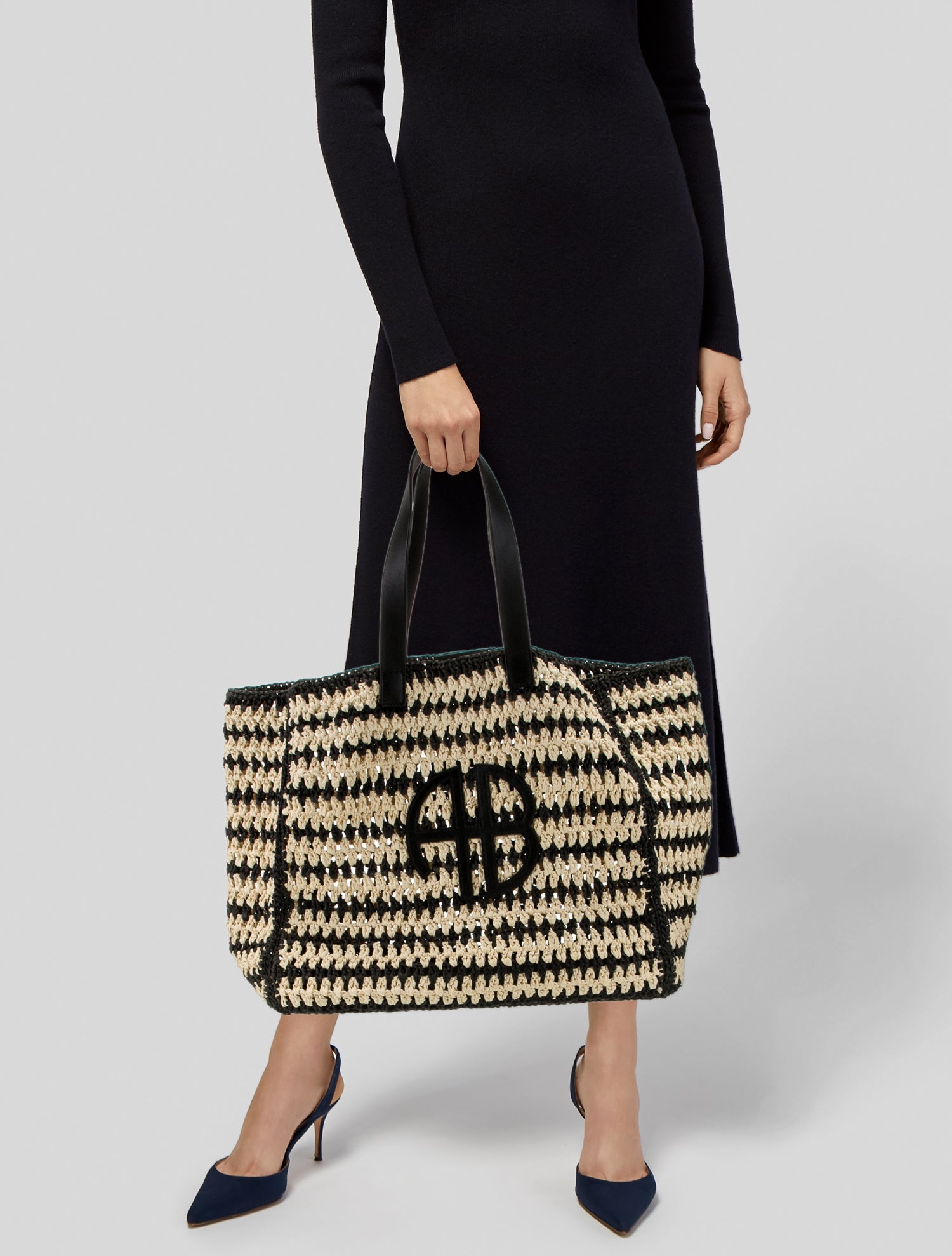 Anine Bing Raffia Tote