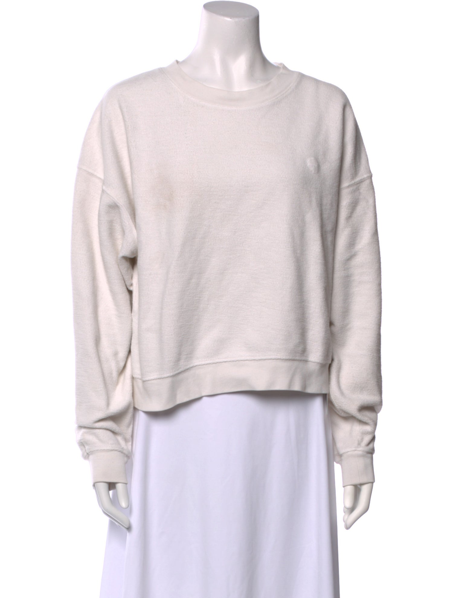 Anine Bing Crew Neck Long Sleeve Sweatshirt