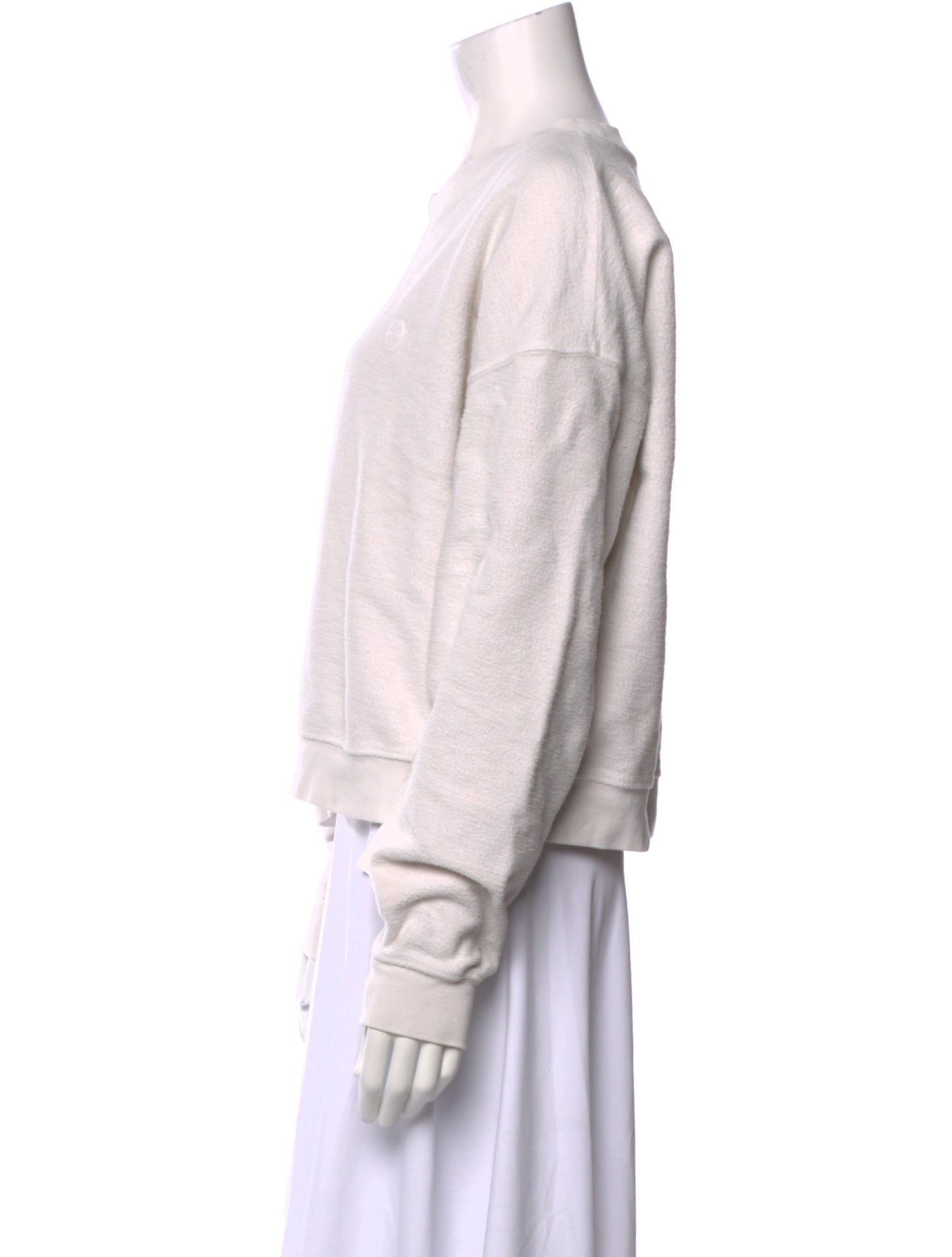 Anine Bing Crew Neck Long Sleeve Sweatshirt