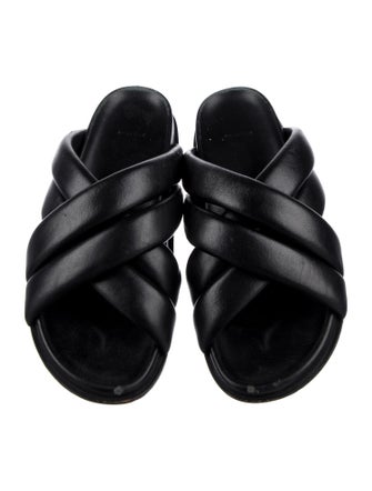 Anine Bing Leather Slides