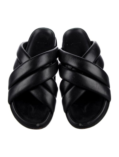 Anine Bing Leather Slides