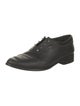 Anine Bing Leather Studded Accents Oxfords