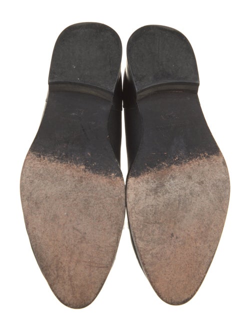 Anine Bing Leather Studded Accents Oxfords