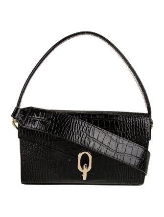 Anine Bing Leather Top Handle Bag