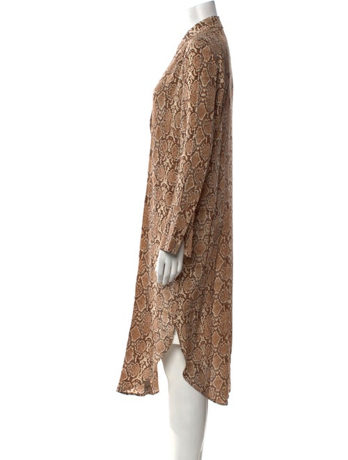 Anine Bing Silk Midi Length Dress