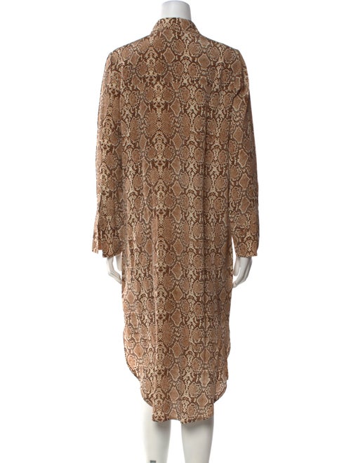 Anine Bing Silk Midi Length Dress