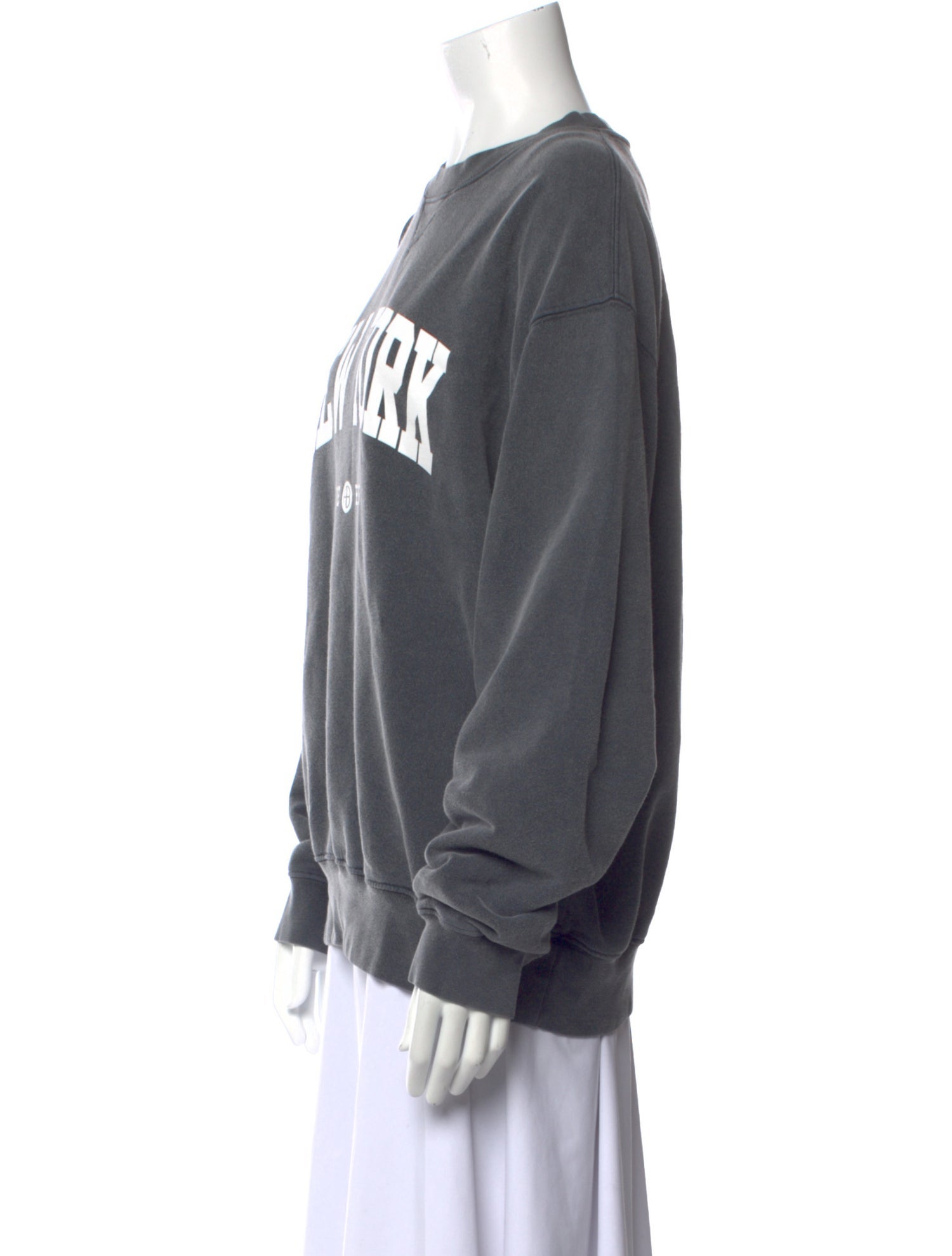 Anine Bing Graphic Print Crew Neck Sweatshirt