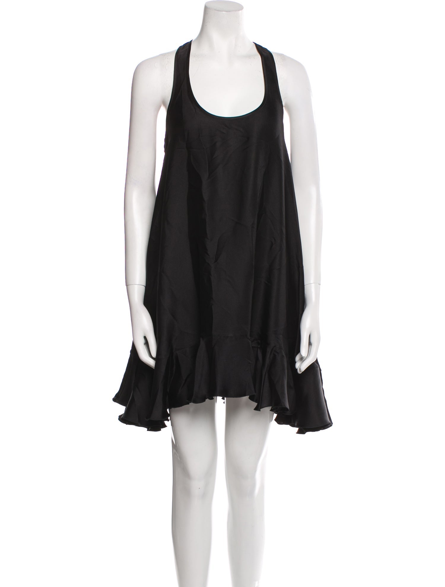 Anine Bing Silk Mini Dress