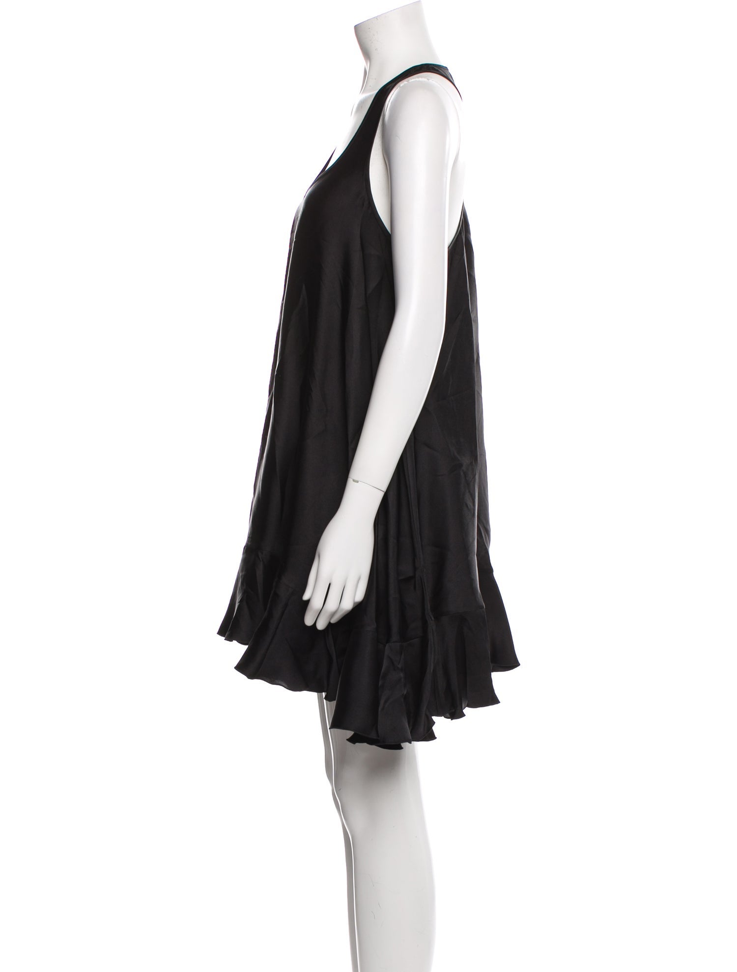 Anine Bing Silk Mini Dress