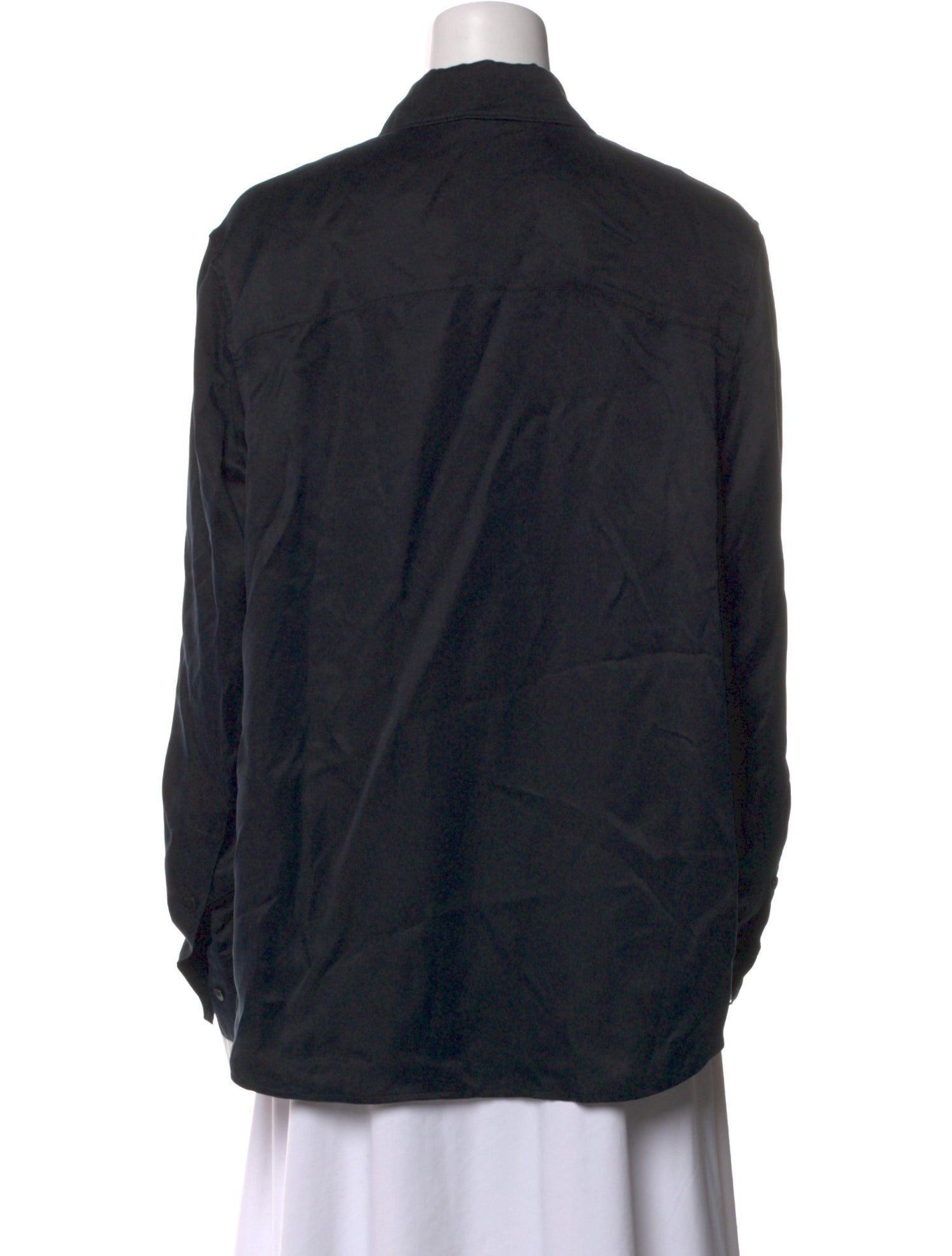 Anine Bing Long Sleeve Button-Up Top