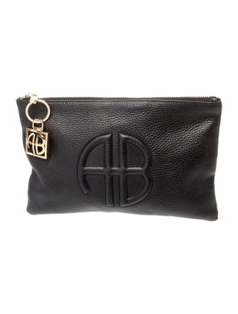 Anine Bing Leather Clutch