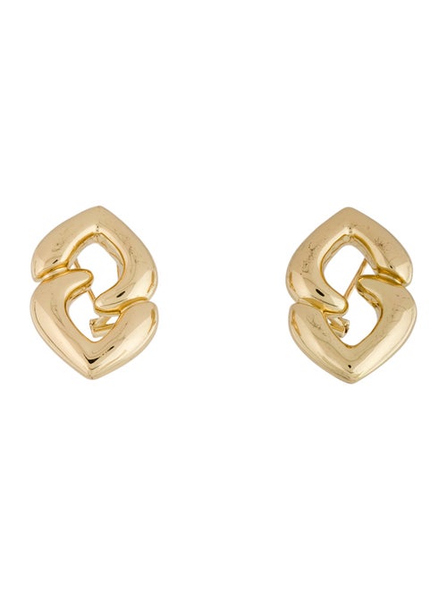 Anine Bing Abstract Heart Earclips