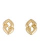 Anine Bing Abstract Heart Earclips