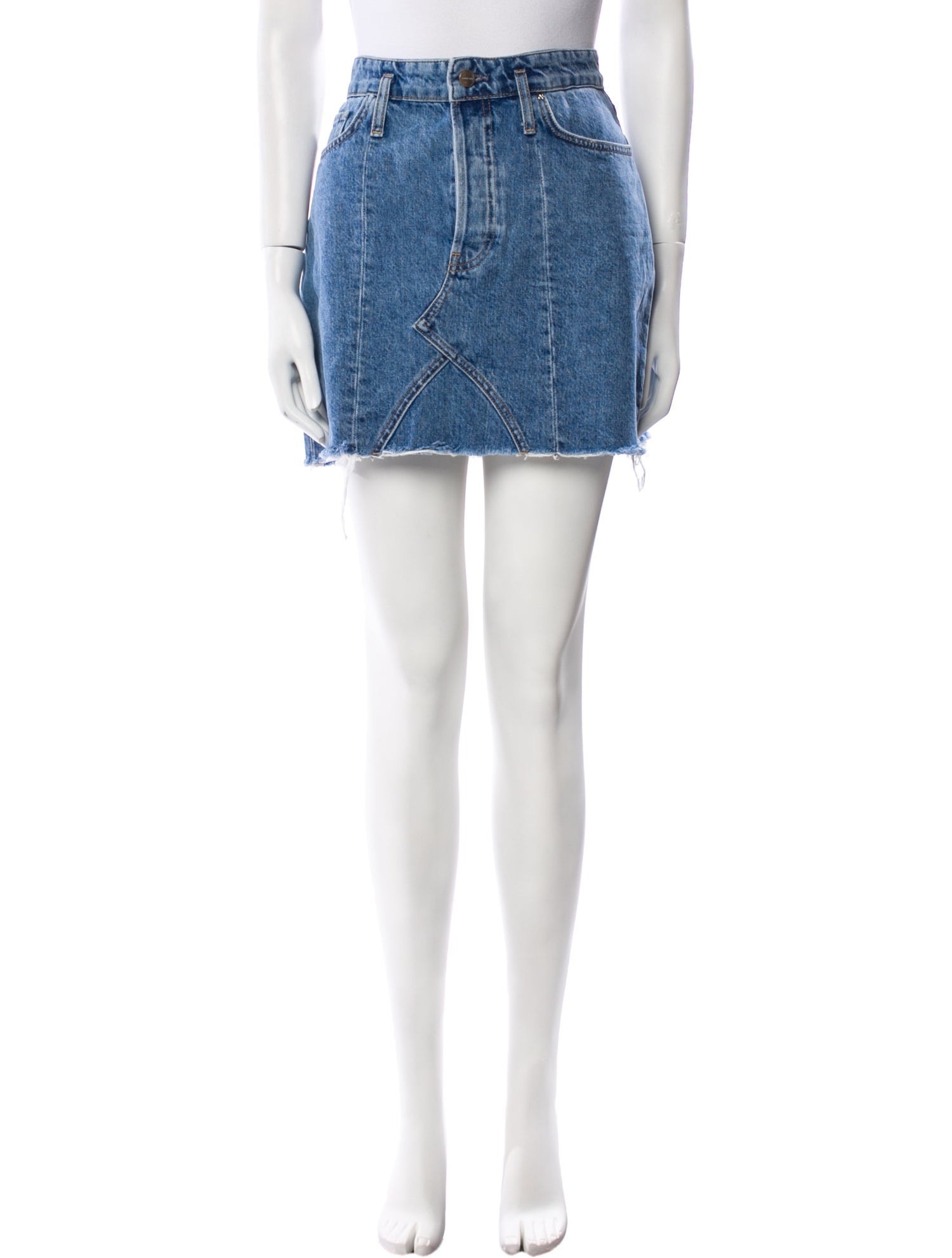 Anine Bing Silk Mini Skirt