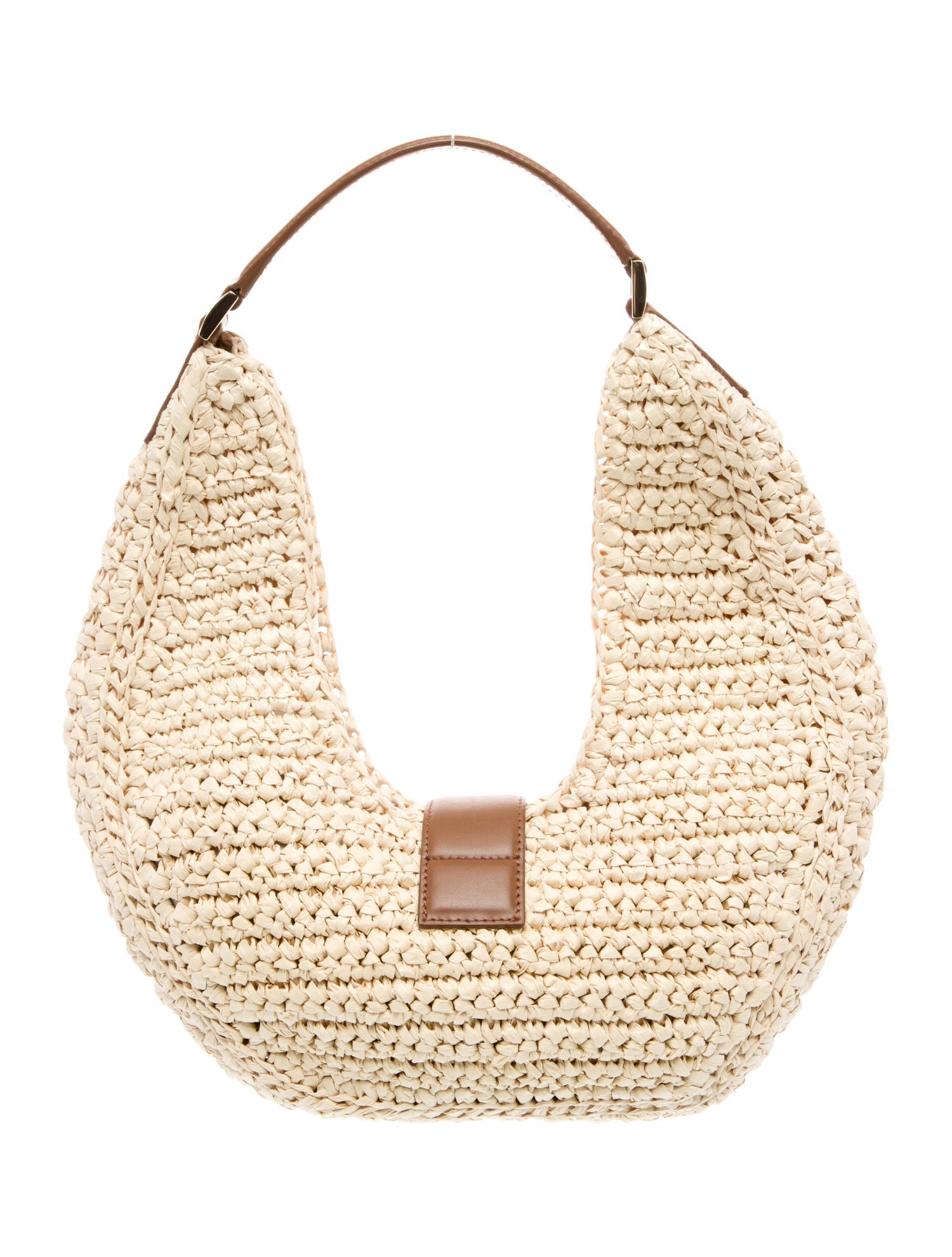 Anine Bing Raffia Shoulder Bag