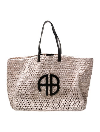 Anine Bing Raffia Tote