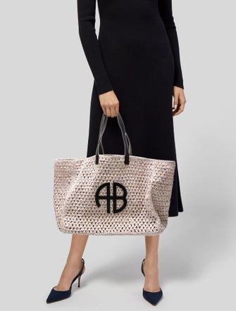 Anine Bing Raffia Tote