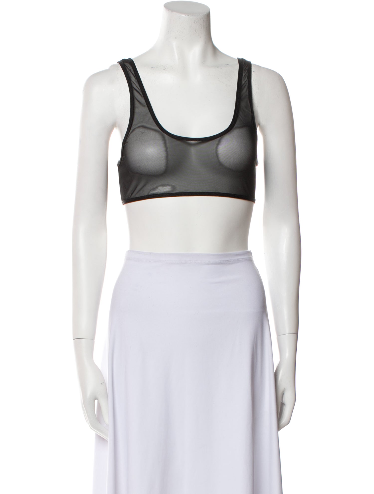 Anine Bing Scoop Neck Sleeveless Crop Top w/ Tags