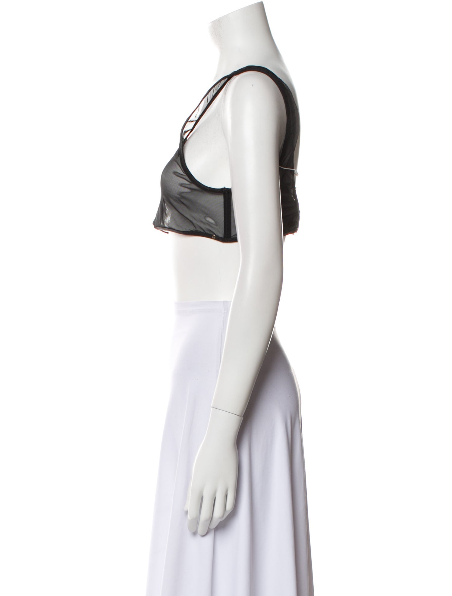 Anine Bing Scoop Neck Sleeveless Crop Top w/ Tags