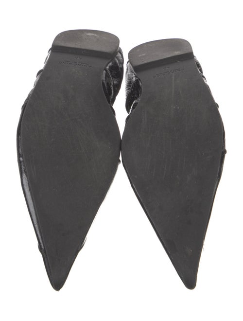 Anine Bing Patent Leather Ballet Flats