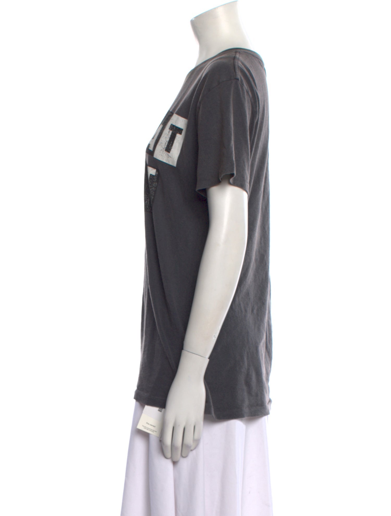 Anine Bing Graphic Print Crew Neck T-Shirt