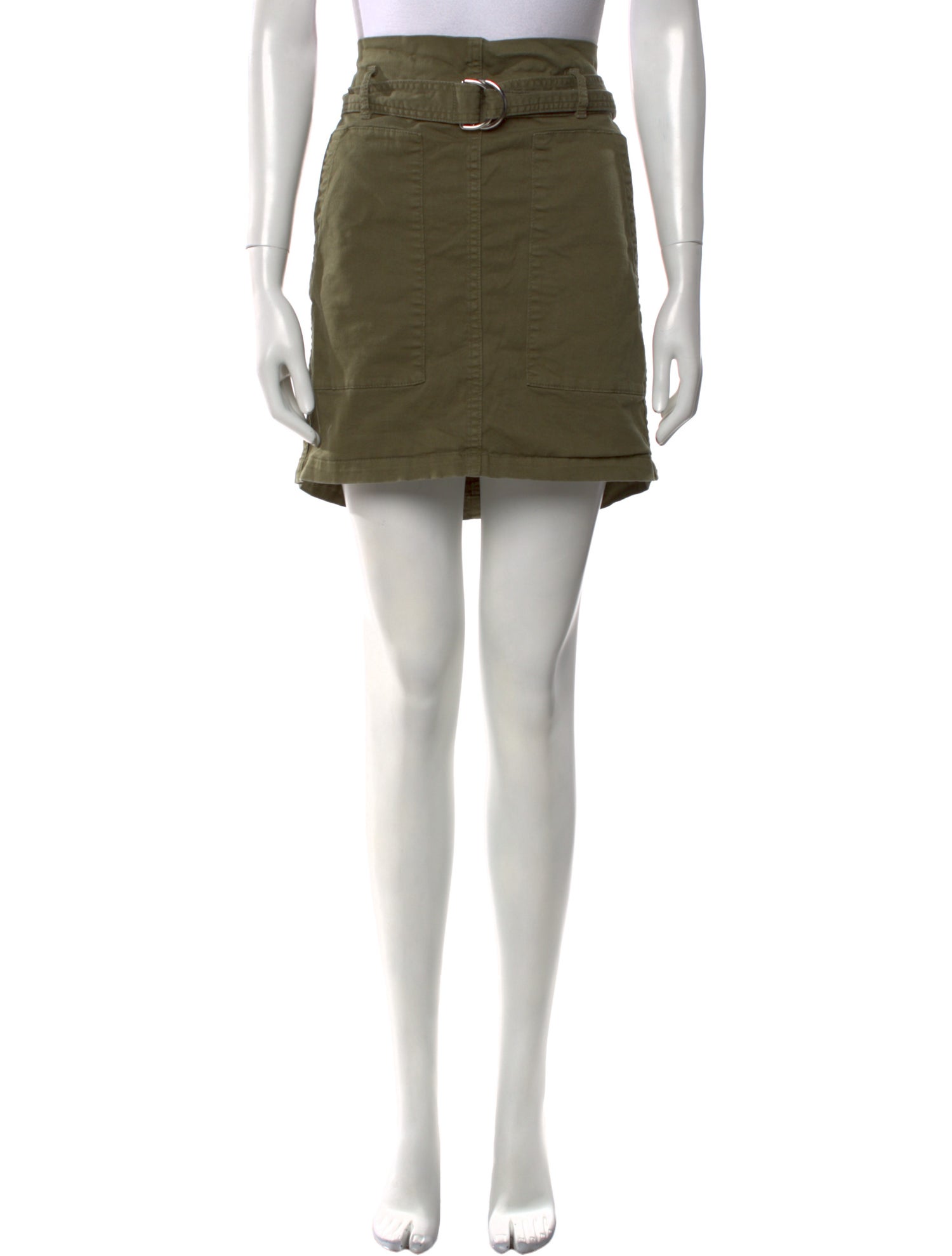 Anine Bing Cutout Accent Mini Skirt