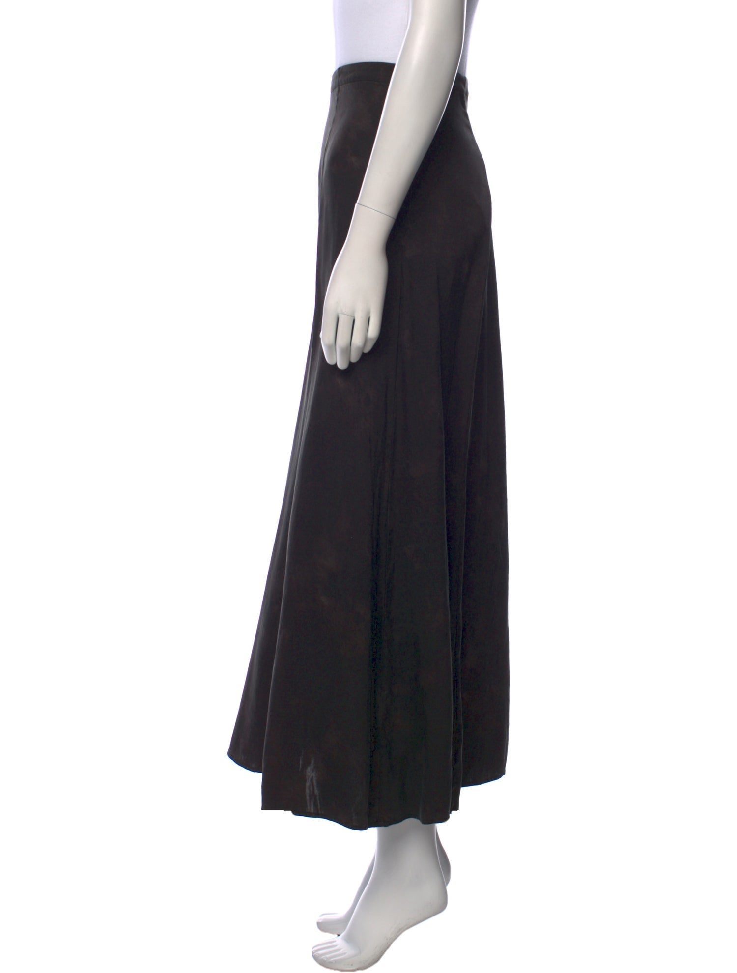 Anine Bing Silk Midi Length Skirt