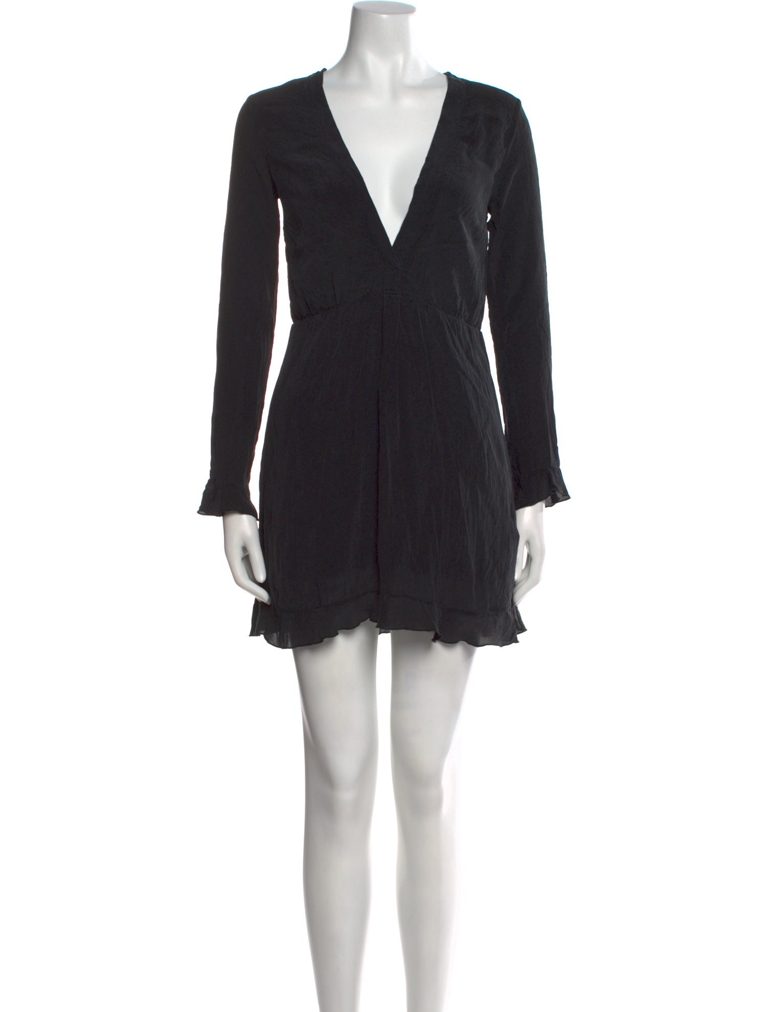 Anine Bing Silk Mini Dress