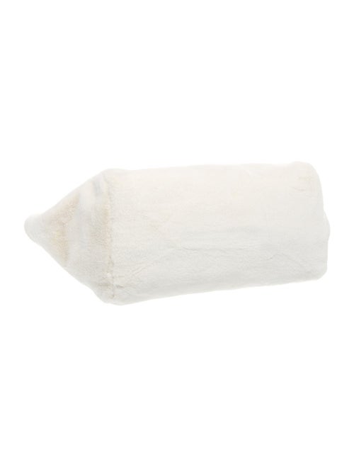 Anine Bing Faux Fur Top Handle Bag