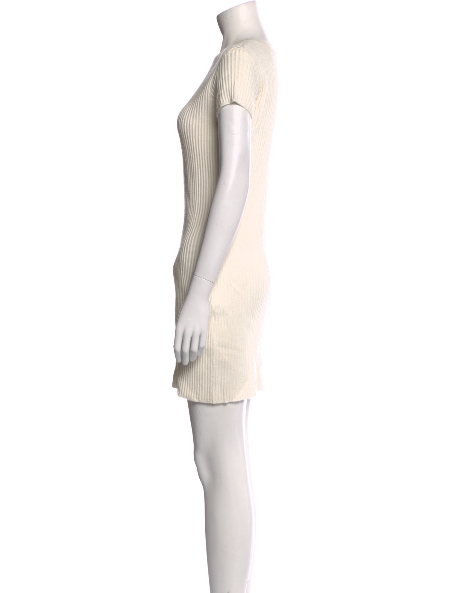 Anine Bing Crew Neck Mini Dress