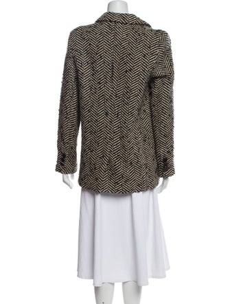 Anine Bing Tweed Pattern Blazer