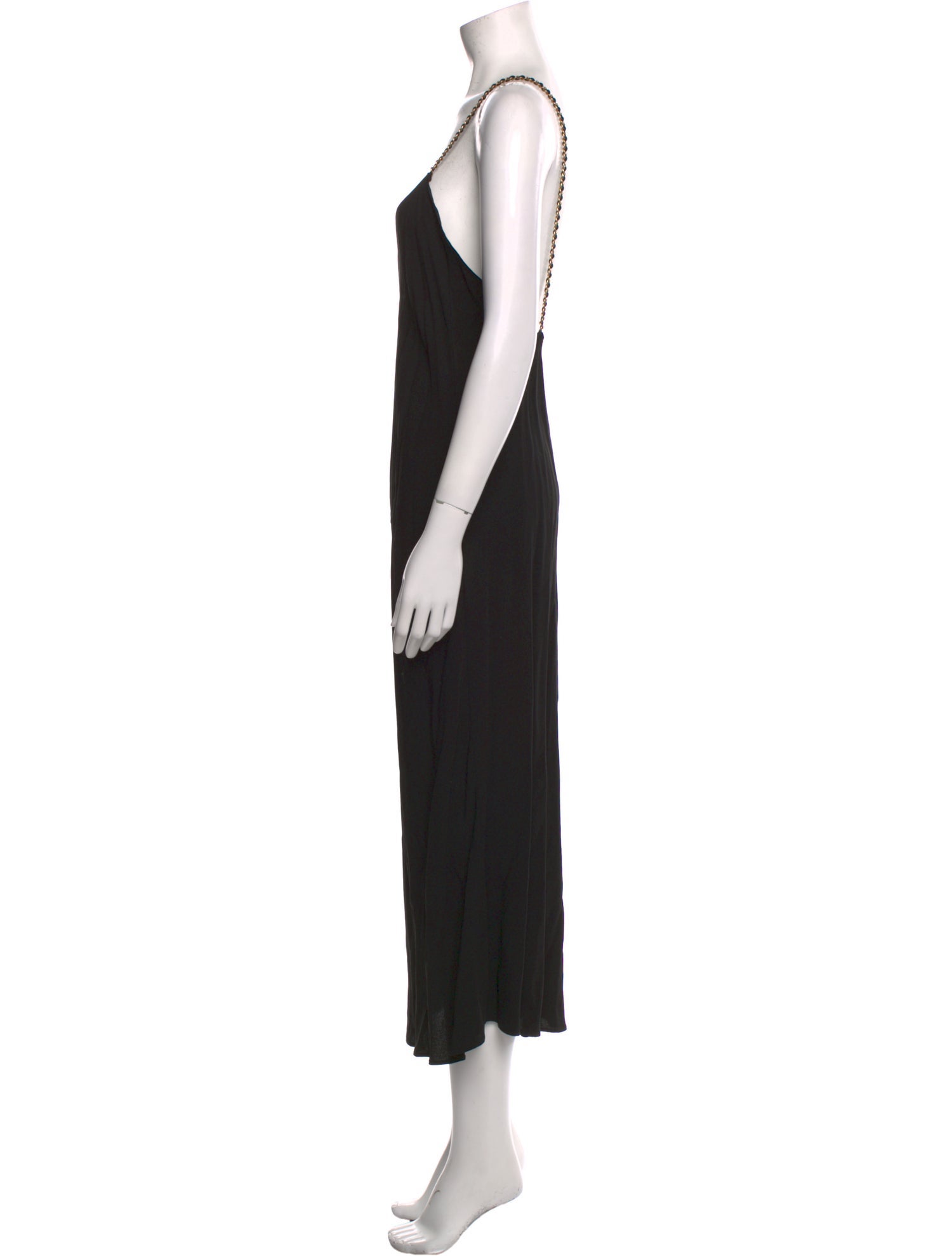 Anine Bing Scoop Neck Long Dress