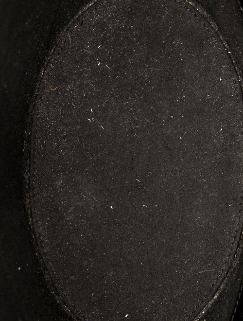 Anine Bing Embossed Leather Top Handle Bag