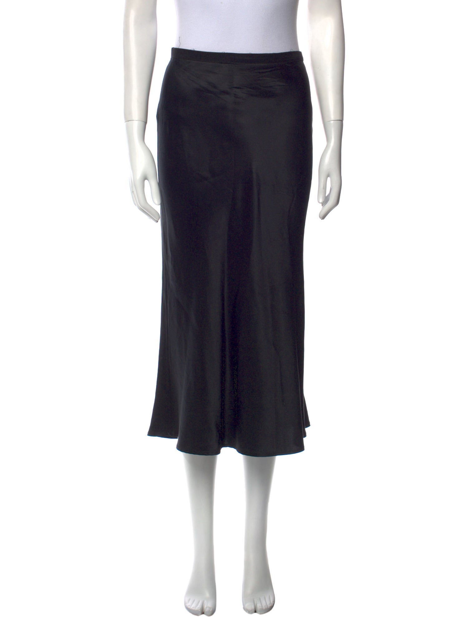 Anine Bing Silk Midi Length Skirt