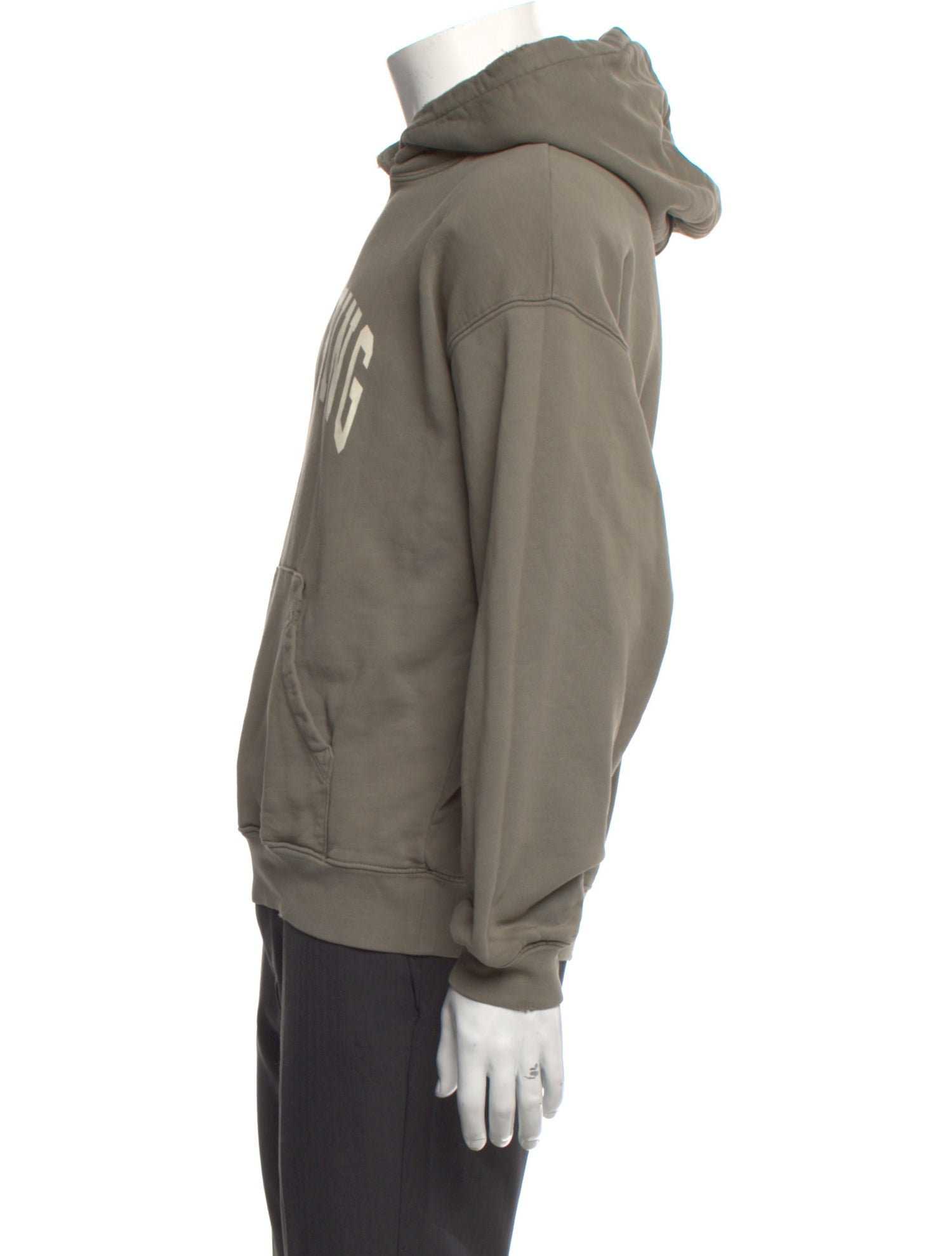 Anine Bing Graphic Print Crew Neck Hoodie