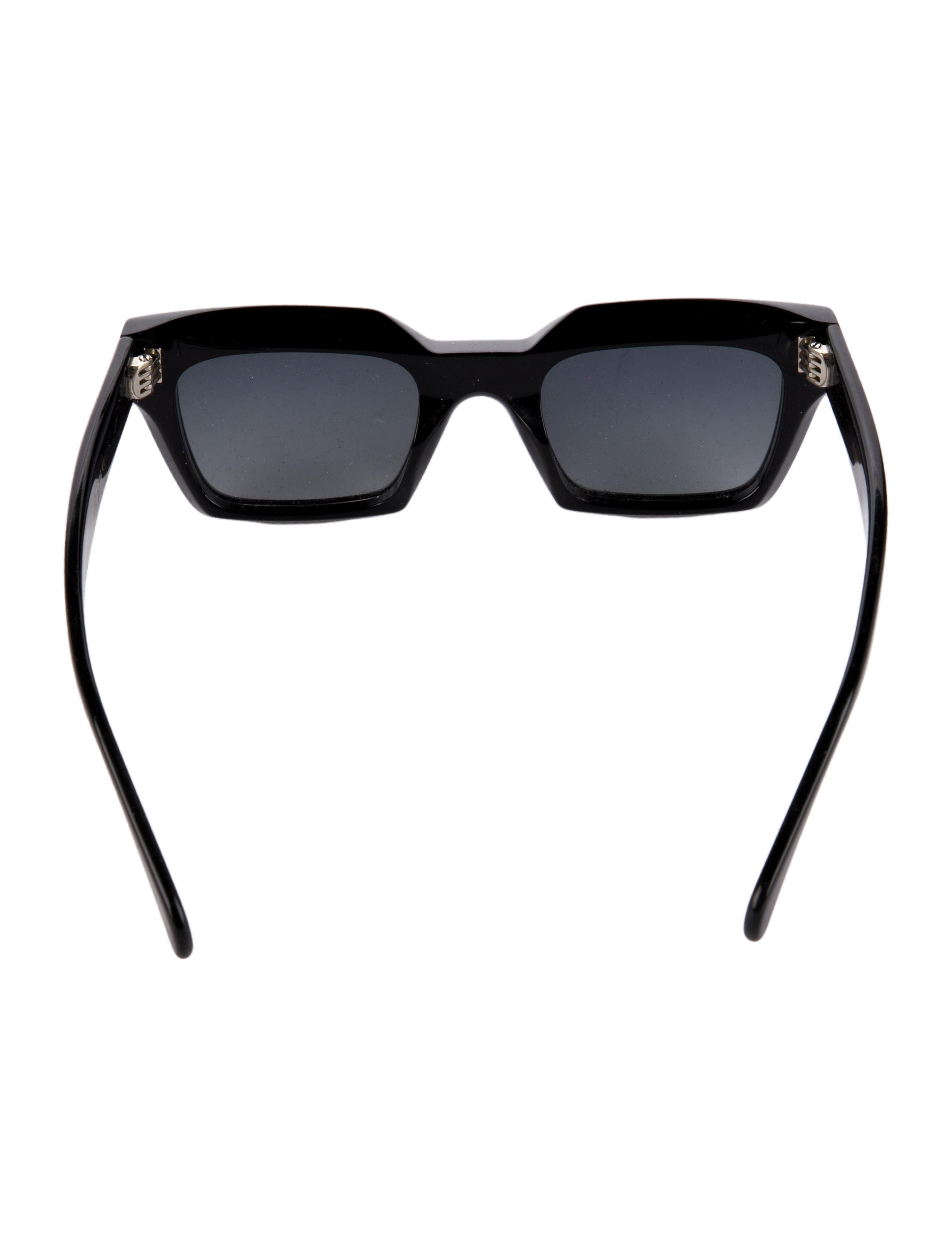 Anine Bing Wayfarer Tinted Sunglasses